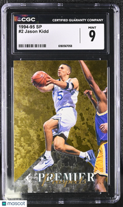 1994-95 SP Jason Kidd Rookie #2 CGC 9 Dallas Mavericks