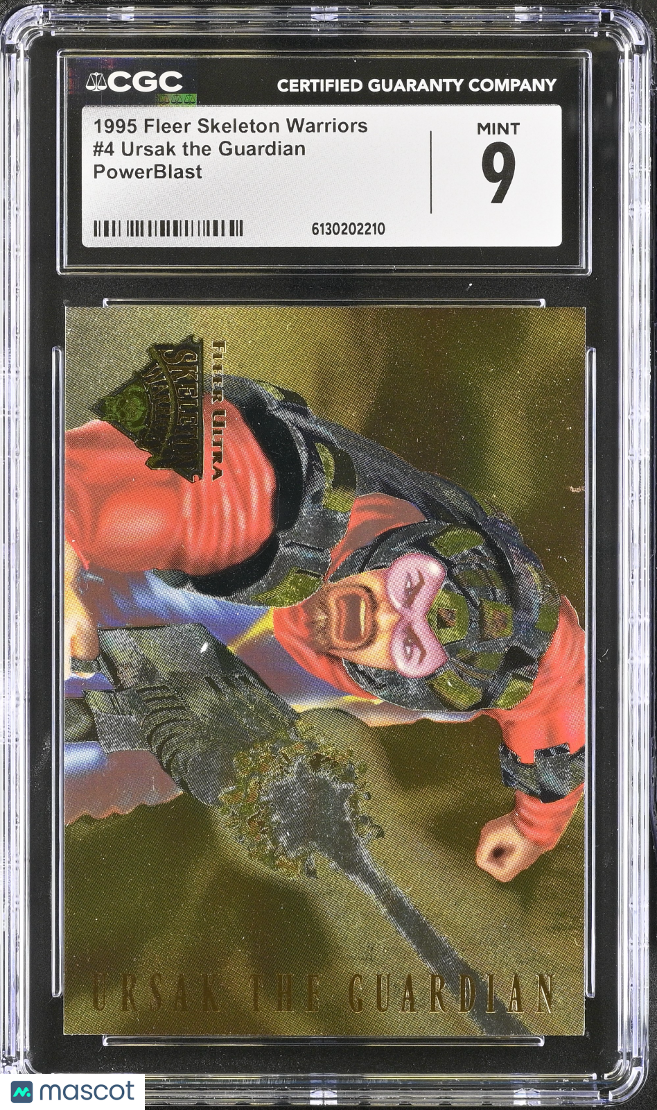 1995 Other Non-Sports Skeleton Warriors Ursak the Guardian PowerBlast #4 CGC 9