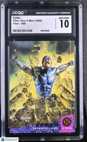 1994 Fleer Ultra X-Men Cyber #59 CGC 10