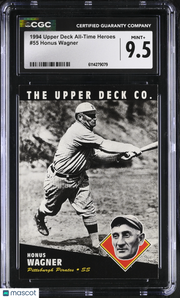 1994 Upper Deck All-Time Heroes Honus Wagner #55 CGC 9.5
