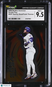 2000 Skybox Dominion Sammy Sosa/Frank Thomas Double Play #9DP CGC 9.5