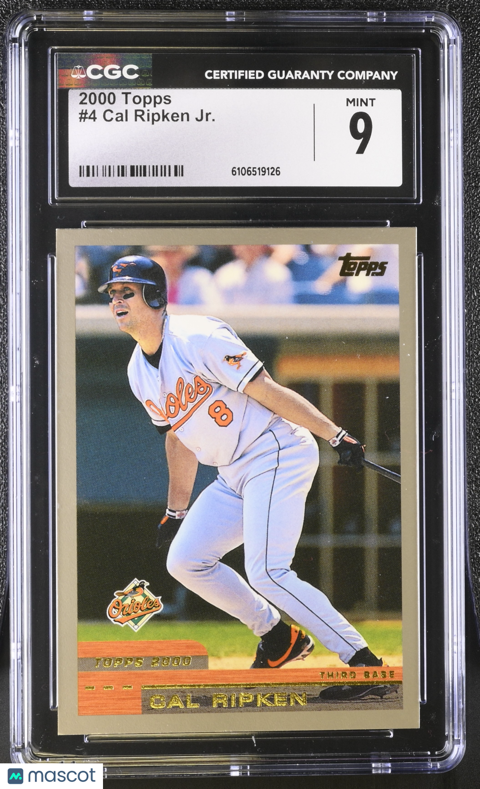 2000 Topps Cal Ripken Jr. #4 CGC 9