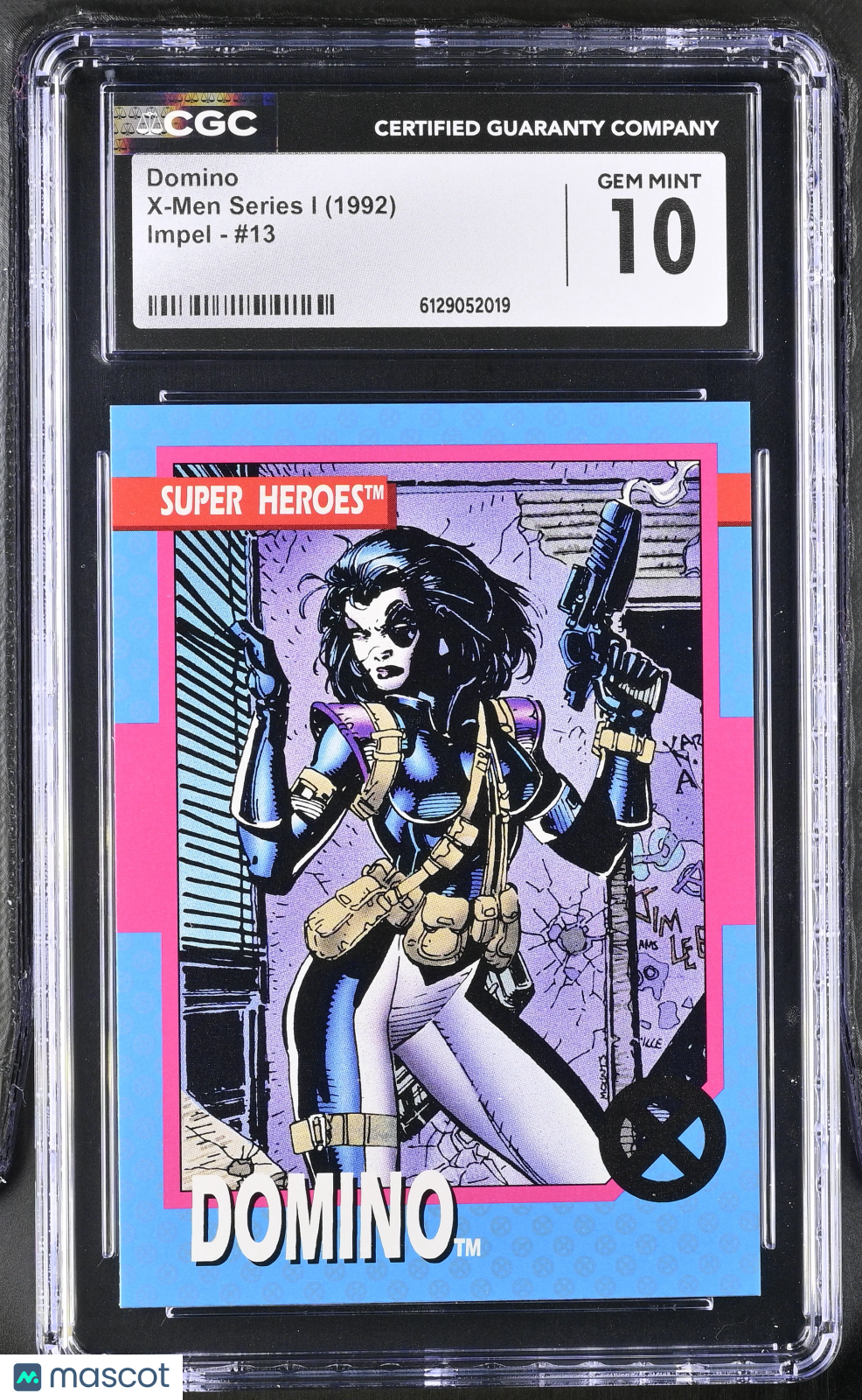 1992 Impel X-Men Series I Domino #13 CGC 10