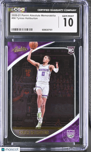 2020-21 Panini Absolute Memorabilia Tyrese Haliburton Rookie #86 CGC 10 Kings