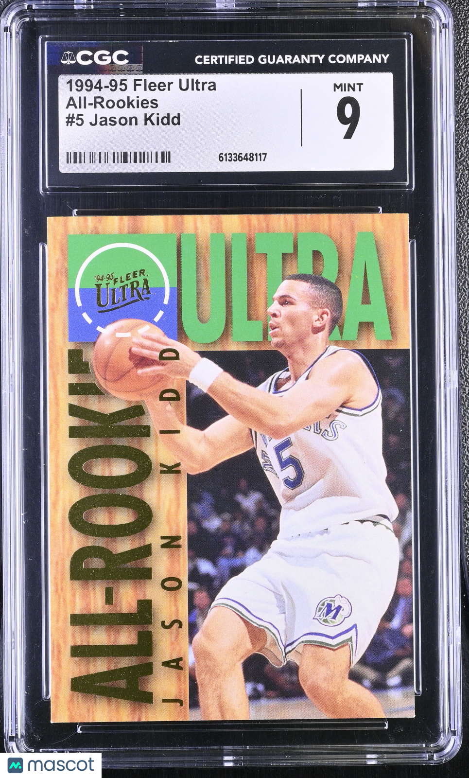 1994-95 Fleer Ultra Jason Kidd All-Rookies #5 CGC 9