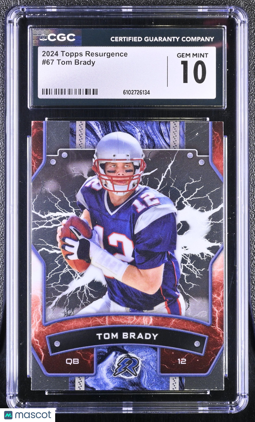 2024 Topps Resurgence Tom Brady #67 CGC 10 New England Patriots