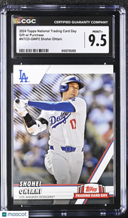 2024 Topps National Trading Card Day Shohei Ohtani #NTCD-GWP2 CGC 9.5 Dodgers