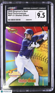 2025 Best Shohei Ohtani Best Performances #BP-21 CGC 9.5 Los Angeles Dodgers