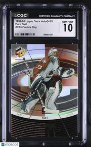 1999-00 Upper Deck Hologrfx Patrick Roy Pure Skill #PS6 CGC 10 Avalanche