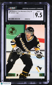 1995 Stadium Club Members Only Jaromir Jagr #5 CGC 9.5 Pittsburgh Penguins