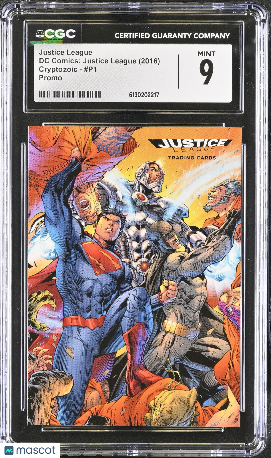2016 Cryptozoic DC Comics: Justice League Justice League Promo #P1 CGC 9
