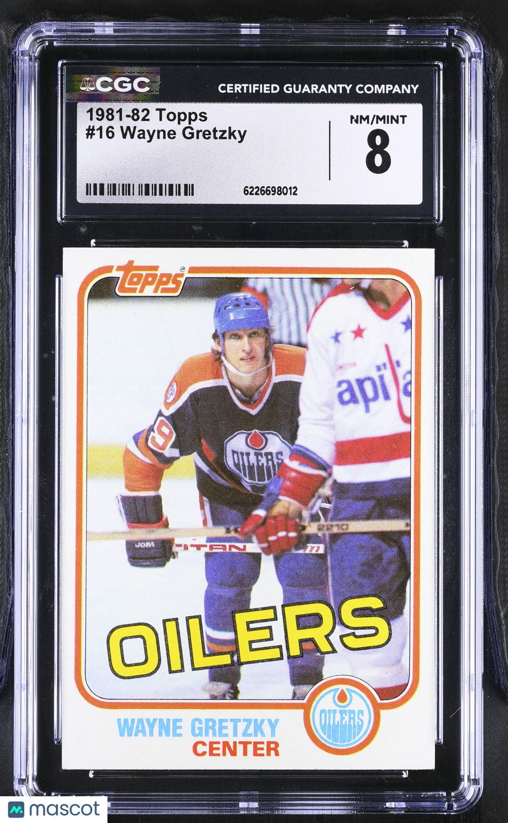 1981-82 Topps Wayne Gretzky #16 CGC 8 Edmonton Oilers