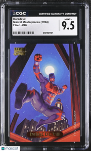 1994 Fleer Marvel Masterpieces Daredevil #26 CGC 9.5
