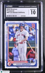 2024 Bowman Roman Anthony #BP-22 Prospects CGC 10