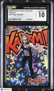 2025 Panini Combat Anthology Kaboom! #20 CGC 10