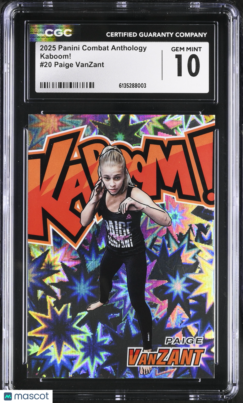 2025 Panini Combat Anthology Kaboom! #20 CGC 10
