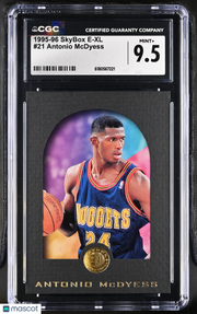 1995-96 Skybox E-XL Antonio McDyess Rookie #21 CGC 9.5 Denver Nuggets