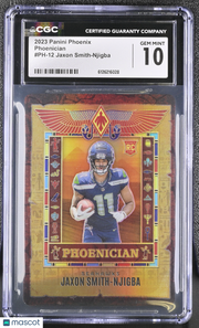 2023 Panini Phoenix Jaxon Smith-Njigba Rookie Phoenician #PH-12 CGC 10 Seahawks