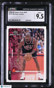 1999-00 Upper Deck MVP Michael Jordan #219 CGC 9.5 Chicago Bulls