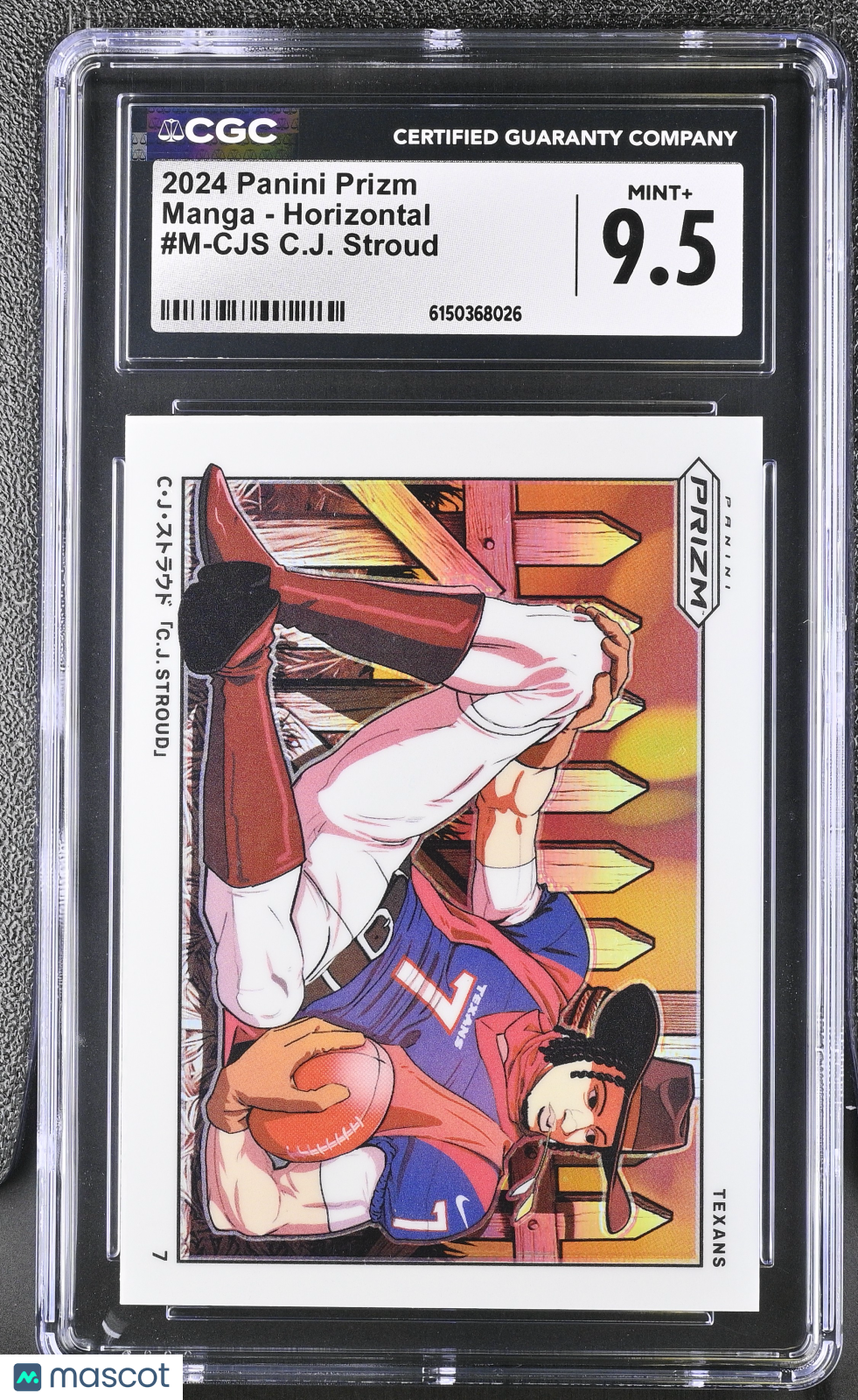 2024 Panini Prizm C.J. Stroud Manga - Horizontal #M-CJS CGC 9.5 Houston Texans