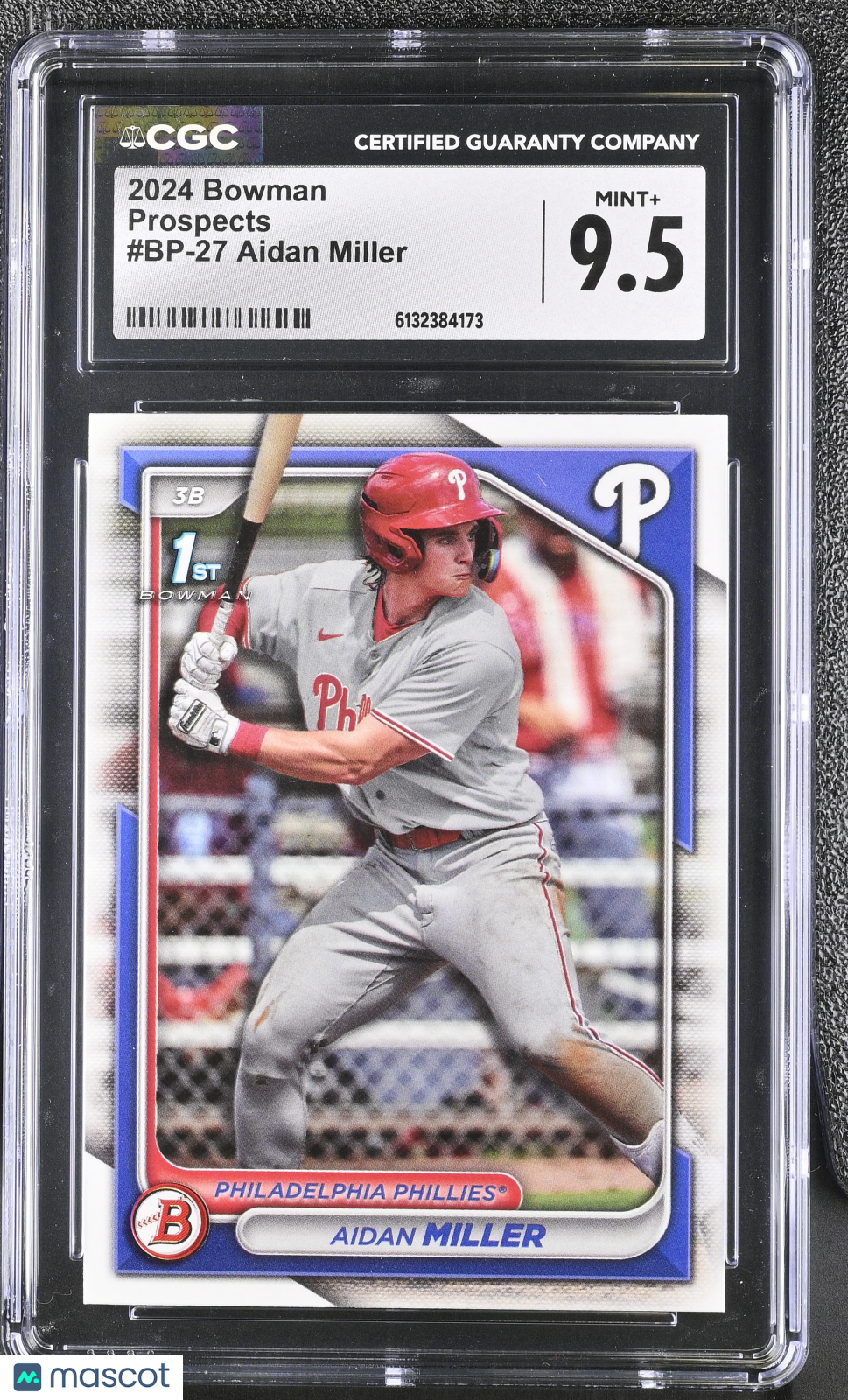 2024 Bowman Aidan Miller Rookie Prospects #BP-27 CGC 9.5 Philadelphia Phillies