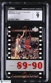 1998 Upper Deck MJ Living Legend Michael Jordan #38 CGC 9 Chicago Bulls