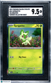2023 Pokemon Paldea Evolved Sprigatito SGC 9.5 #013