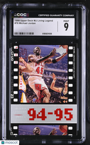 1998 Upper Deck MJ Living Legend Michael Jordan #76 CGC 9 Chicago Bulls