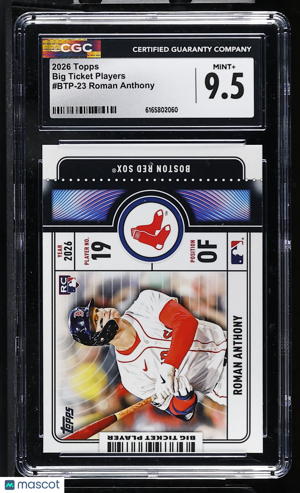 2026 Topps Roman Anthony Big Ticket Players #BTP-23 CGC 9.5