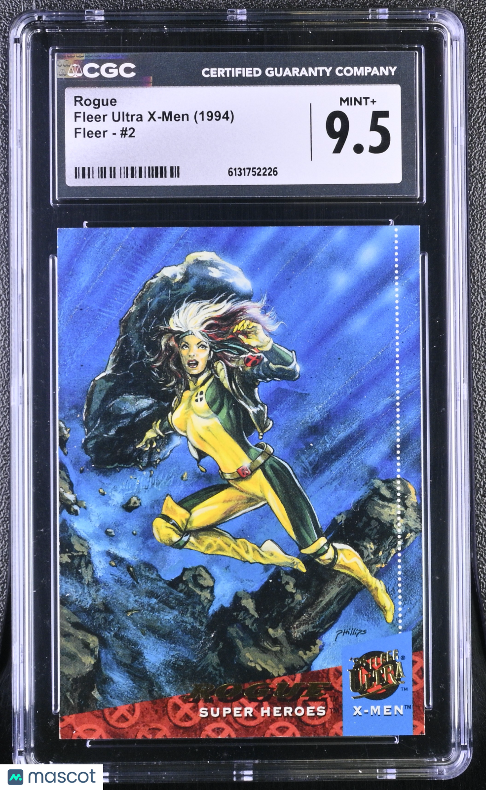 1994 Fleer Ultra X-Men Rogue #2 CGC 9.5