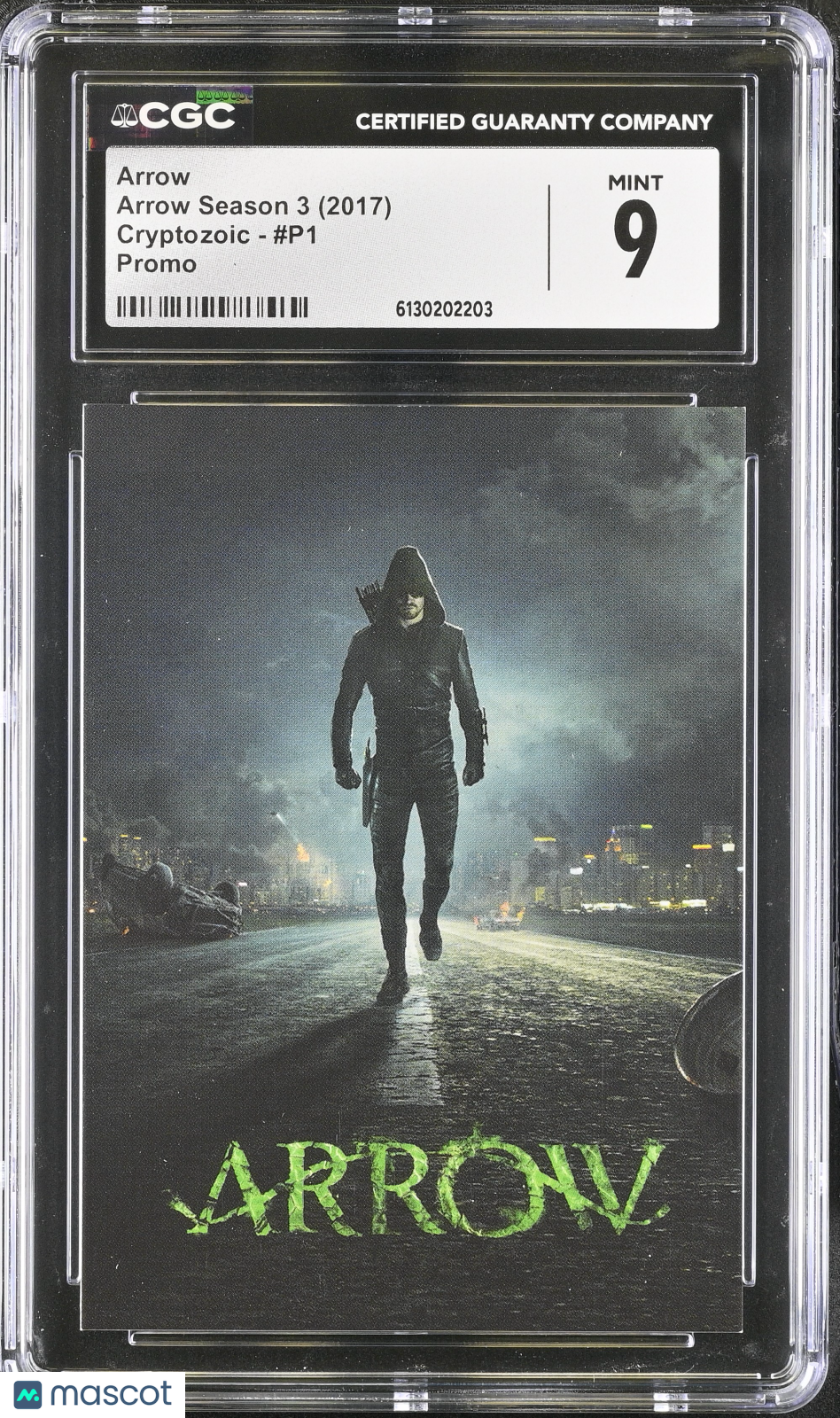 2017 DCC Arrow Season 3 Arrow Promo #P1 CGC 9