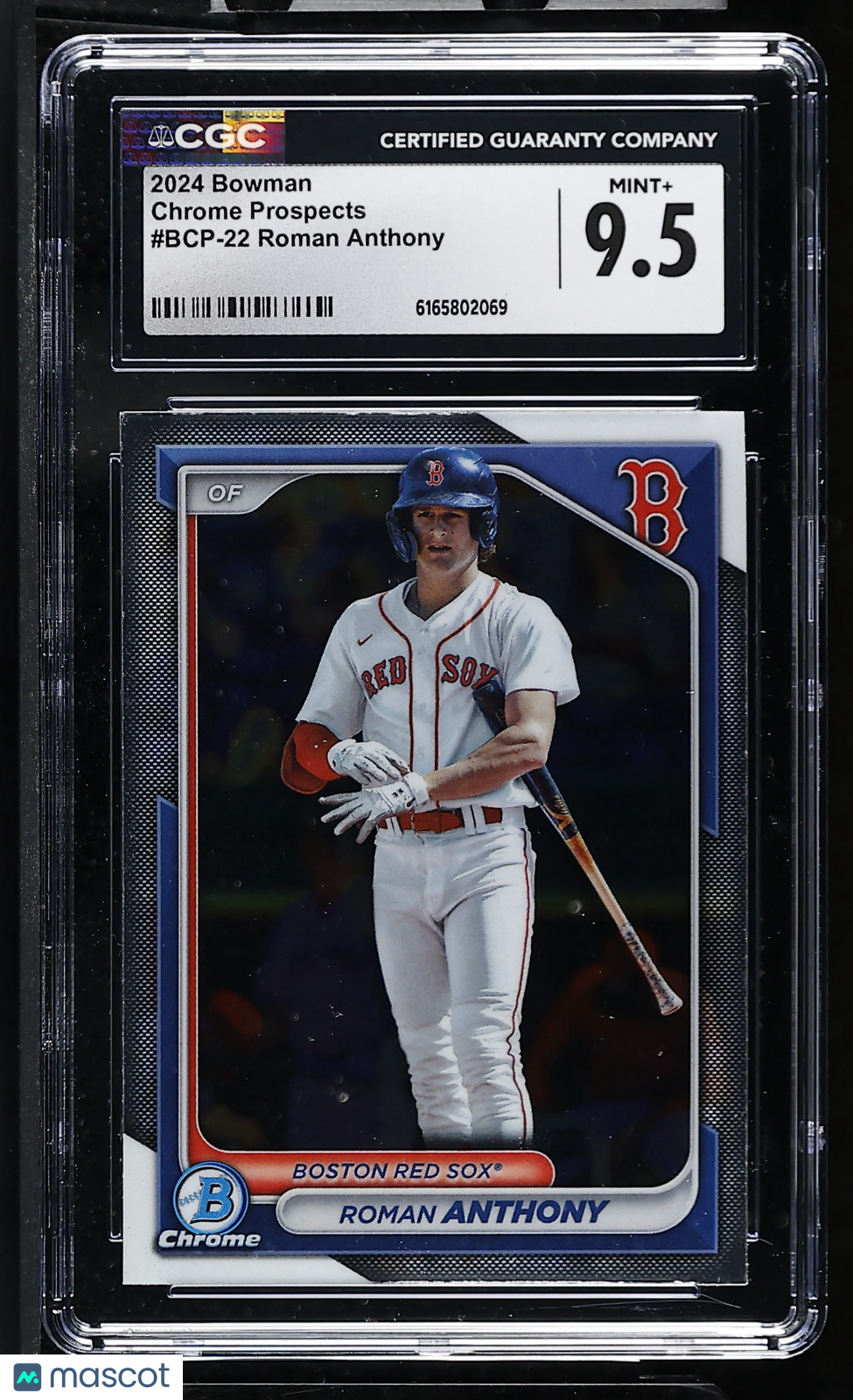 2024 Bowman Roman Anthony #BCP-22 Chrome Prospects CGC 9.5
