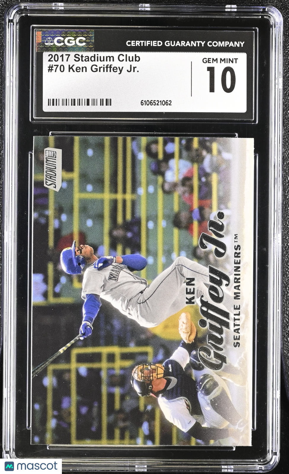 2017 Stadium Club Ken Griffey Jr. #70 CGC 10 Seattle Mariners
