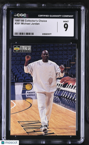 1997-98 Collector's Choice Michael Jordan #391 CGC 9 Chicago Bulls