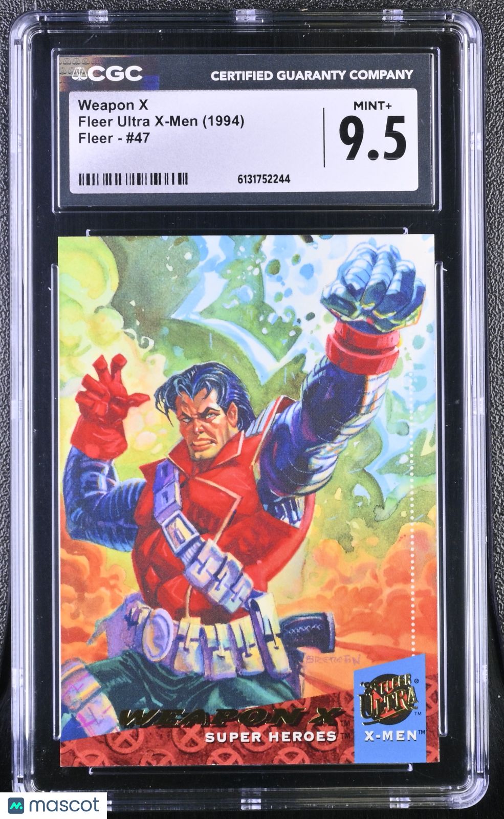 1994 Fleer Ultra X-Men Weapon X #47 CGC 9.5