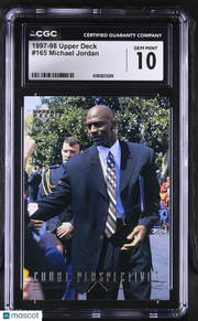 1997-98 Upper Deck Michael Jordan #165 CGC 10 Chicago Bulls