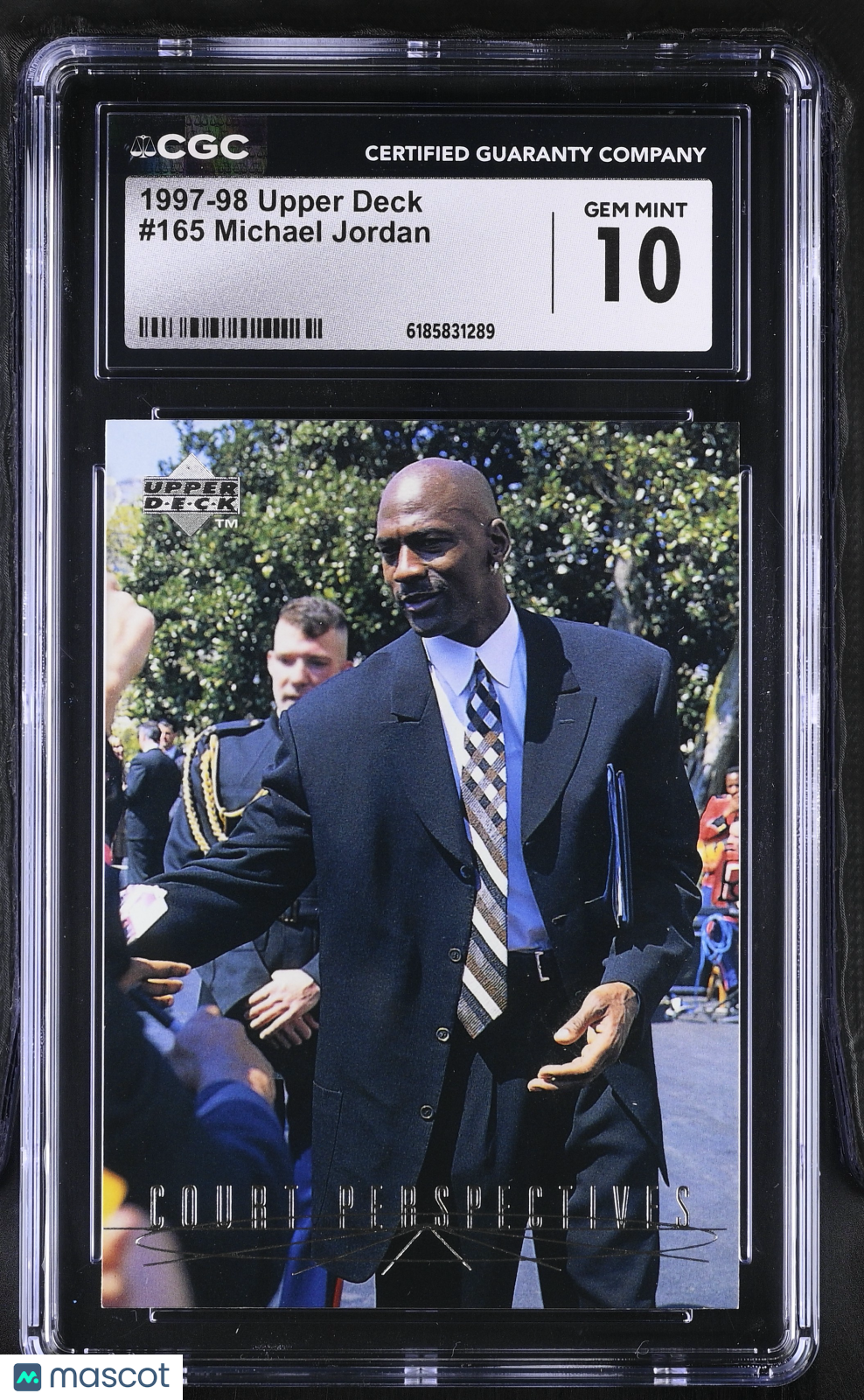 1997-98 Upper Deck Michael Jordan #165 CGC 10 Chicago Bulls