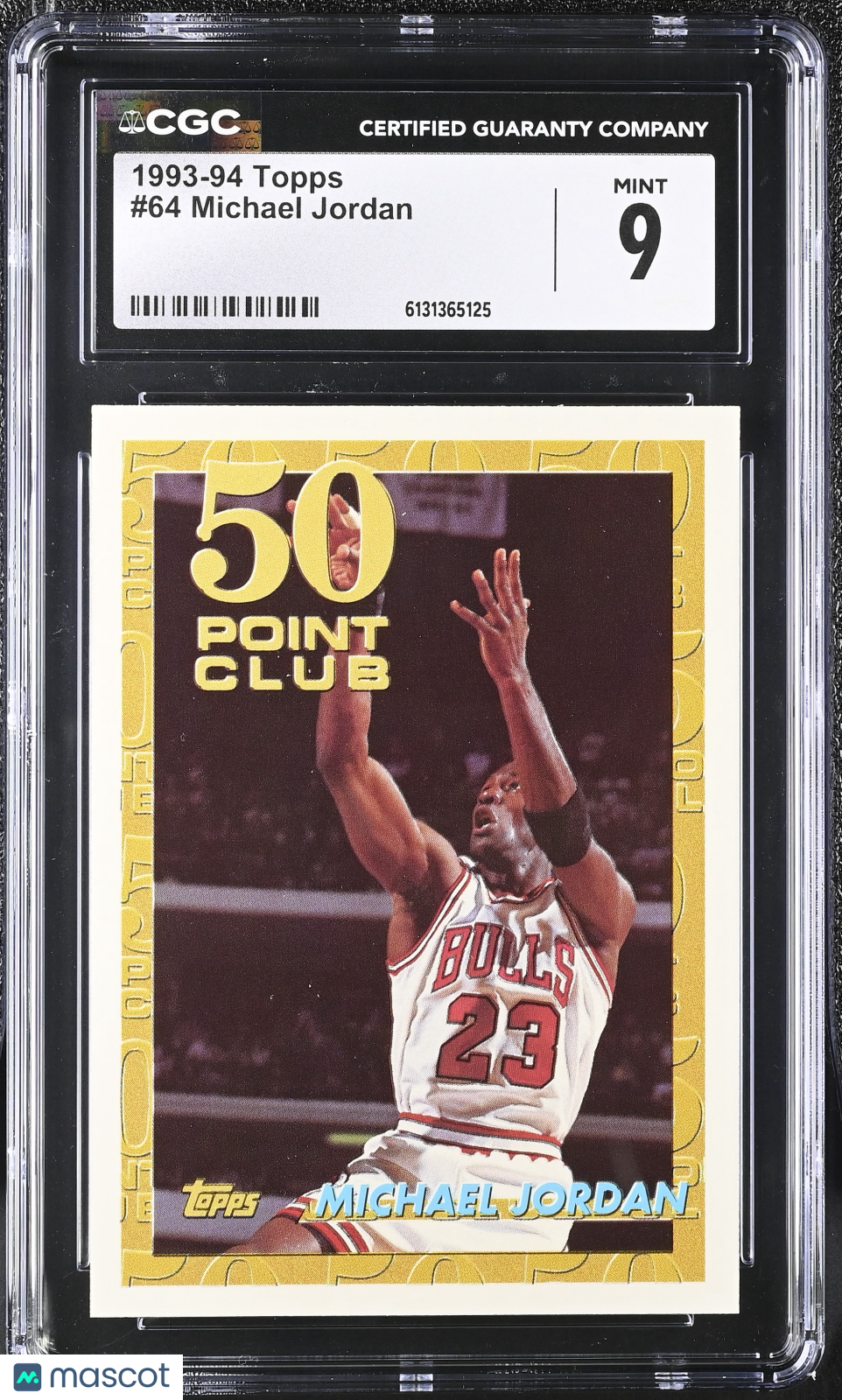 1993-94 Topps Michael Jordan #64 CGC 9 Chicago Bulls