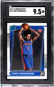 2021 Donruss Optic Cade Cunningham #161 SGC 9.5 Detroit Pistons