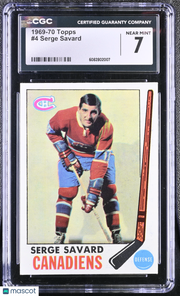 1969-70 Topps Serge Savard #4 CGC 7 Montreal Canadiens