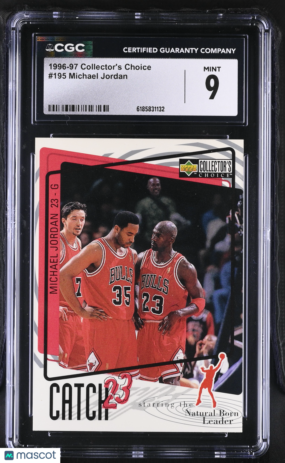 1996-97 Collector's Choice Michael Jordan #195 CGC 9 Chicago Bulls