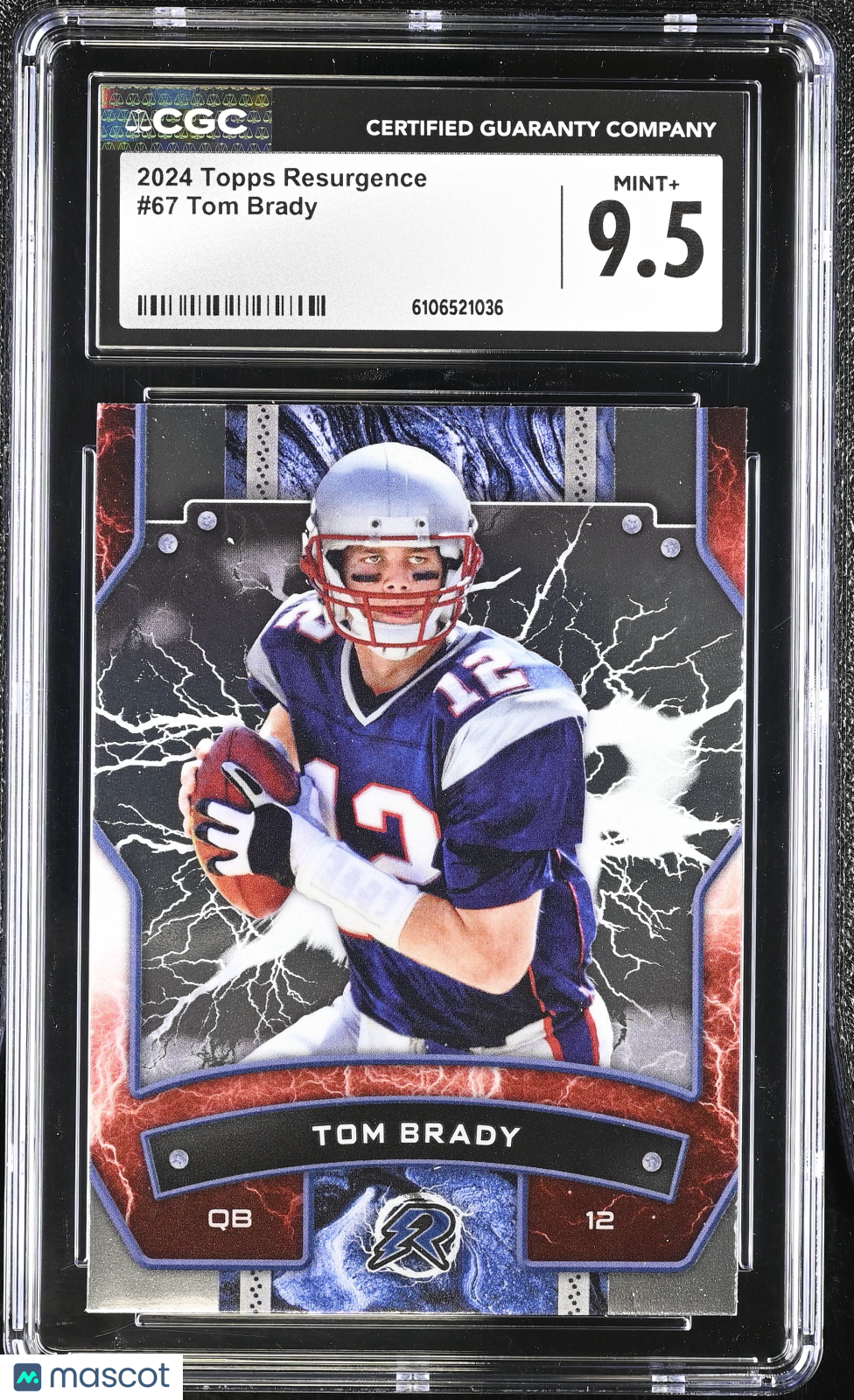 2024 Topps Resurgence Tom Brady #67 CGC 9.5 New England Patriots