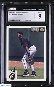 1994-95 Collector's Choice Michael Jordan #23 CGC 9 Chicago White Sox