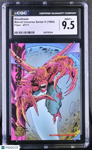 1994 Fleer Marvel Universe Series V Bloodhawk #171 CGC 9.5