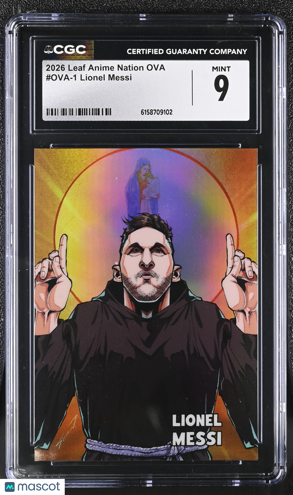 2026 Leaf Anime Nation Ova Lionel Messi #OVA-1 CGC 9