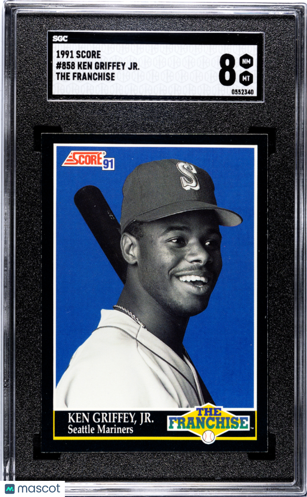 1991 Score Ken Griffey JR. #858 The Franchise SGC 8