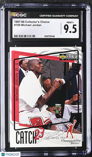 1997-98 Collector's Choice Michael Jordan #189 CGC 9.5 Chicago Bulls