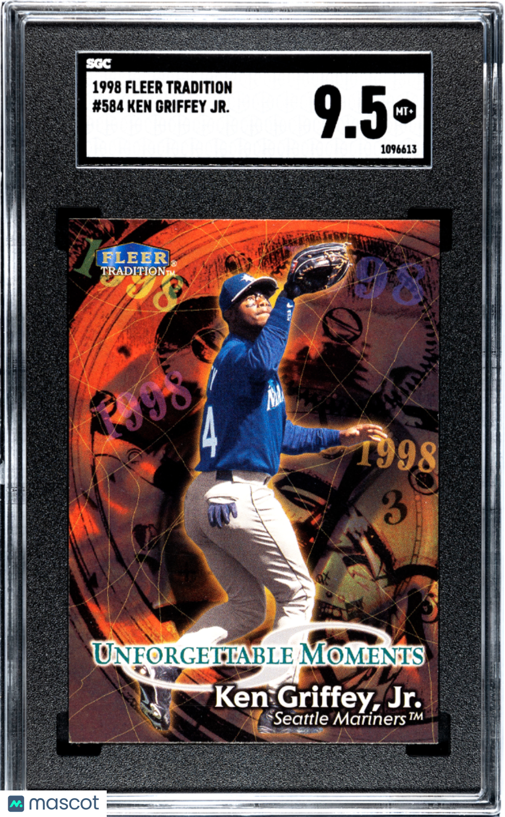 1998 Fleer Tradition Ken Griffey JR. #584 SGC 9.5