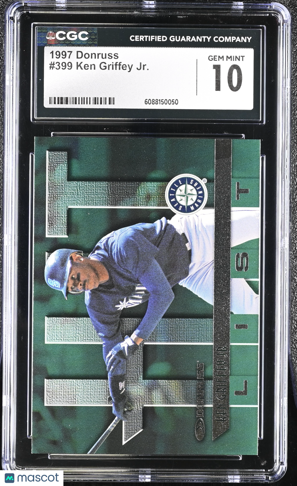 1997 Donruss Ken Griffey Jr. #399 CGC 10 Seattle Mariners
