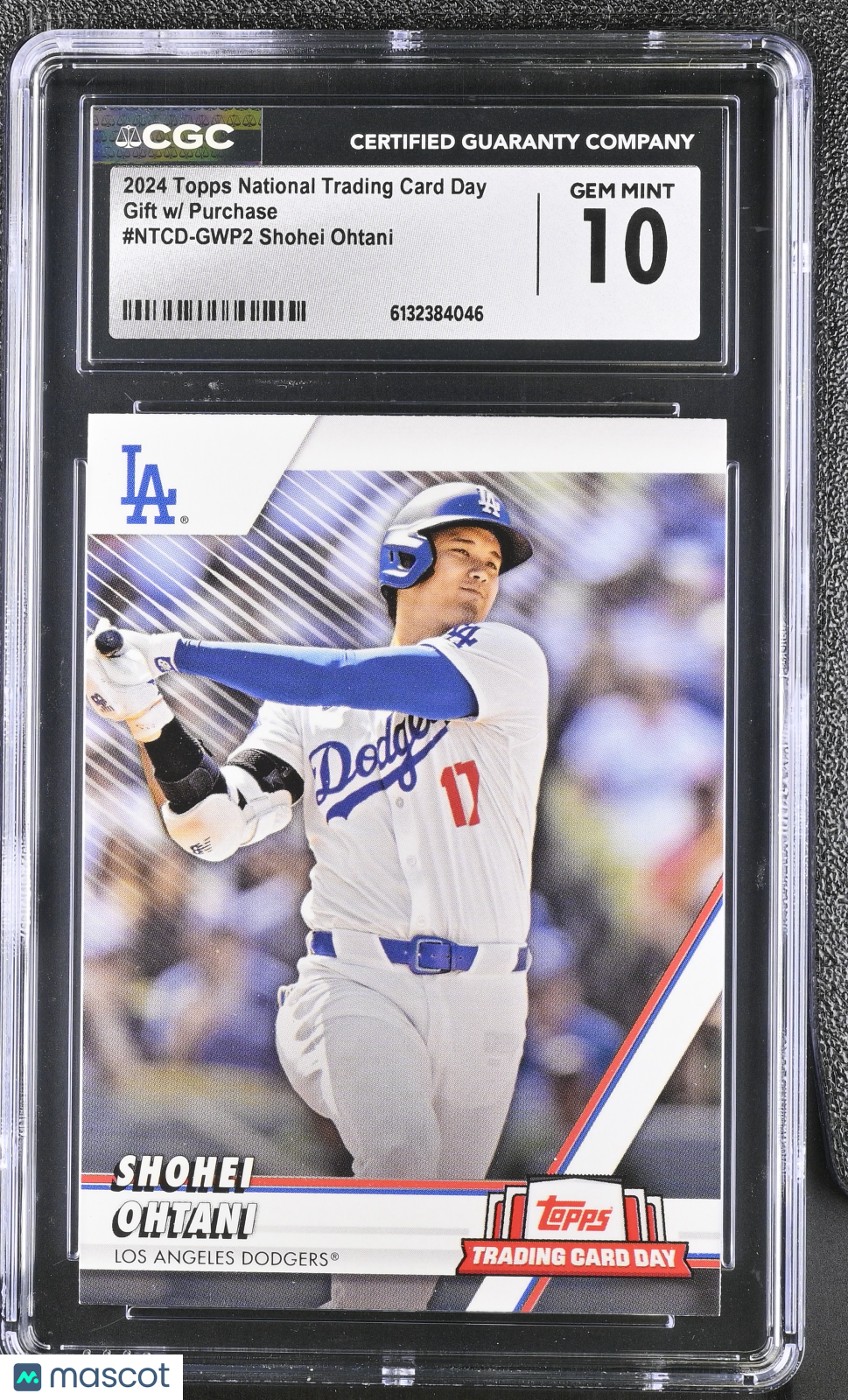 2024 Topps National Trading Card Day Shohei Ohtani #NTCD-GWP2 CGC 10 Dodgers